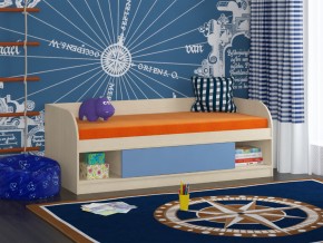 Кровать Соня 4 дуб молочный-голубой в Реж - rezh.magazinmebel.ru | фото