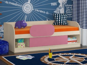 Кровать Соня 4 дуб молочный-розовый в Реж - rezh.magazinmebel.ru | фото - изображение 3