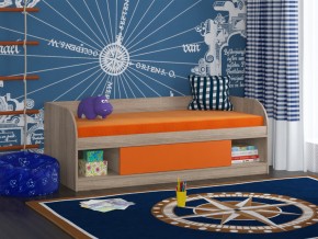 Кровать Соня 4 сонома-оранжевый в Реж - rezh.magazinmebel.ru | фото - изображение 1