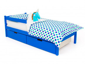 Кровать Svogen classic с ящиками и бортиком синий в Реж - rezh.magazinmebel.ru | фото - изображение 1