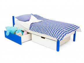 Кровать Svogen classic с ящиками сине-белый в Реж - rezh.magazinmebel.ru | фото - изображение 3