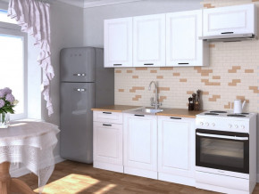 Кухонный гарнитур 13 Белый Вегас 2100 мм в Реж - rezh.magazinmebel.ru | фото - изображение 1