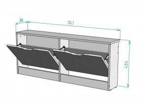 Обувница W101 в Реж - rezh.magazinmebel.ru | фото - изображение 3