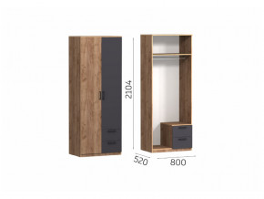 Шкаф 2-х дверный с ящиками Эконика в Реж - rezh.magazinmebel.ru | фото