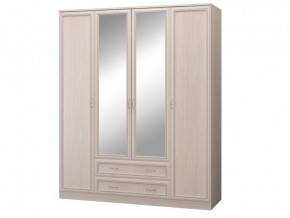 Шкаф 4-х дверный с зеркалом и ящиками в Реж - rezh.magazinmebel.ru | фото