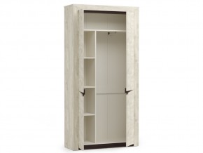 Шкаф для одежды 33.18 Лючия бетон в Реж - rezh.magazinmebel.ru | фото - изображение 2