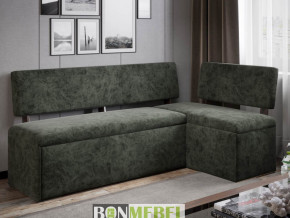 Скамья угловая со спальным местом Монреаль ткань зеленая в Реж - rezh.magazinmebel.ru | фото - изображение 1