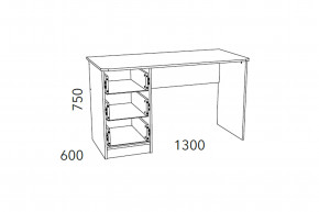 Стол письменный Фанк НМ 011.47-01 М2 в Реж - rezh.magazinmebel.ru | фото - изображение 3