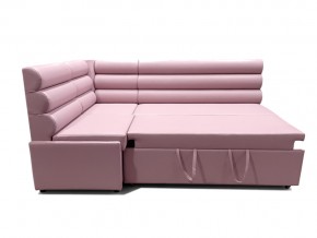 Угловой диван Призма Валики со спальным местом розовый в Реж - rezh.magazinmebel.ru | фото - изображение 3