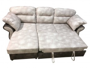 Угловой диван Сфера бежевый и коричневый в Реж - rezh.magazinmebel.ru | фото - изображение 2