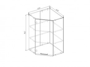 ВУ9 Модуль верхний Угловой МВУ9 в Реж - rezh.magazinmebel.ru | фото
